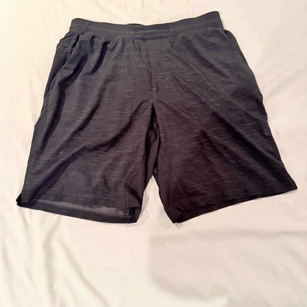 Lululemon Men's T.H.E. Black Shorts Lined 9” Inseam